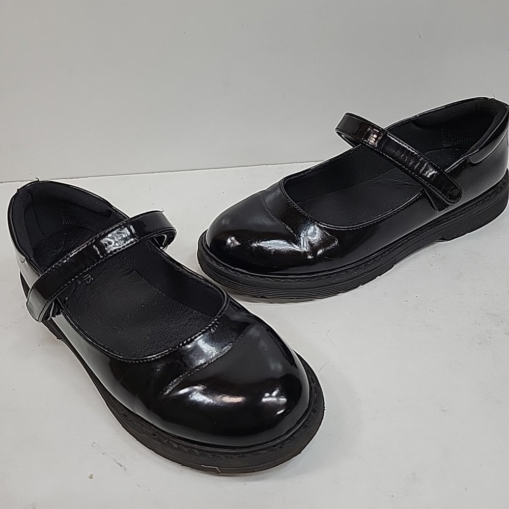 Thereabouts Girls Black Mary Jane Shoes Strap School Uniform Size 4 Preppy Comfy